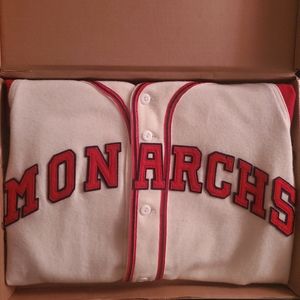 Ebbet Fields Flannels - Kansas City Monarchs 1942 Home Jersey - Medium